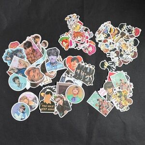 Colorful Assorted BTS Stickers. Over 100 stickers